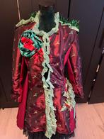 Donkerrood/groen aparte nieuwe carnavalsjas maat s/m, Carnaval, Nieuw, Ophalen of Verzenden, Kleding