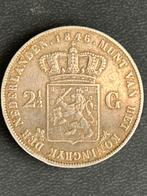 Rijksdaalder 1846, Postzegels en Munten, Munten | Nederland, Ophalen of Verzenden, Koning Willem II, 2½ gulden