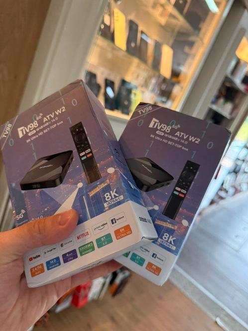 Android TV Box 8K Ultra HD, Computers en Software, Overige Computers en Software, Zo goed als nieuw, Verzenden