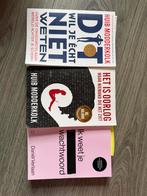 Boekenpakket: Huib Modderkolk & Daniël Verlaan, Ophalen, Zo goed als nieuw, Nederland