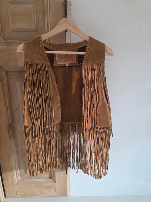 Goosecraft suède fringe gilet  western boho stijl, Kleding | Dames, Gelegenheidskleding, Zo goed als nieuw, Overige typen, Bruin
