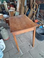 klein tafeltje, Huis en Inrichting, Tafels | Bijzettafels, Minder dan 55 cm, Gebruikt, Rechthoekig, Hout