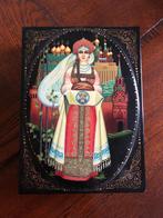 russisch lakdoosje zeer fraai, Ophalen of Verzenden