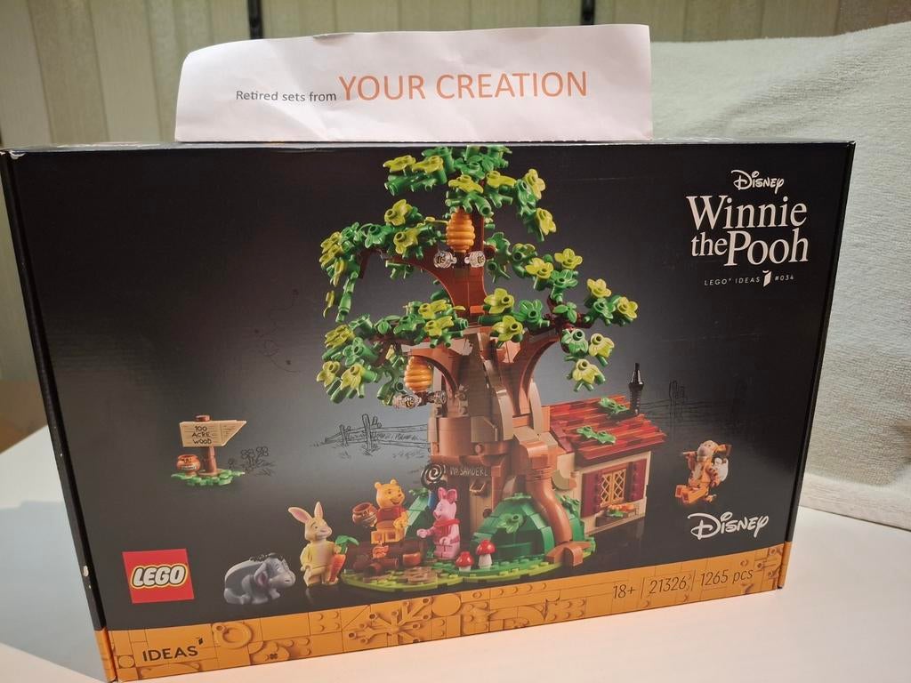 NIEUW LEGO 21326 Winnie de Poeh, Ophalen of Verzenden, Nieuw, Complete set, Lego