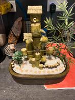 Kamerfontein Bamboolook met Waterrad, Ophalen, Zo goed als nieuw