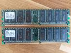 2 stuks Samsung M368L3223DTL-CB0 256MB DDR PC2100 Memoy Bank, Computers en Software, RAM geheugen, 1 GB of minder, DDR, Desktop