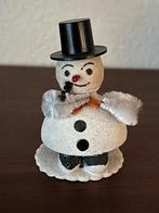 Vintage kerst putz sneeuwpop - Japan, Diversen, Kerst, Ophalen of Verzenden, Zo goed als nieuw