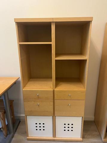 Kasten IKEA BONDE met lades en bakken beschikbaar voor biedingen
