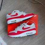 Nike Air Max 1 Anniversary Red EU43, Kleding | Heren, Schoenen, Overige kleuren, Nike, Ophalen of Verzenden, Sneakers of Gympen