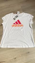 Nieuw met kaart Adidas sportshirt maat XL (42-44) wit, Adidas, Wit, Maat 42/44 (L), Nieuw