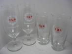 4 ZHB bierglazen waarvan 3 met maataanduiding 0,2l, Verzamelen, Ophalen of Verzenden, Zo goed als nieuw, Glas of Glazen, Overige merken
