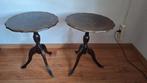 2 ronde bijzettafeltjes, Antiek en Kunst, Ophalen