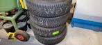 Winterbanden 205/60R16 Nokian 4x100 staal oa Renault, Auto-onderdelen, Banden en Velgen, Ophalen, Gebruikt, 16 inch, Band(en)