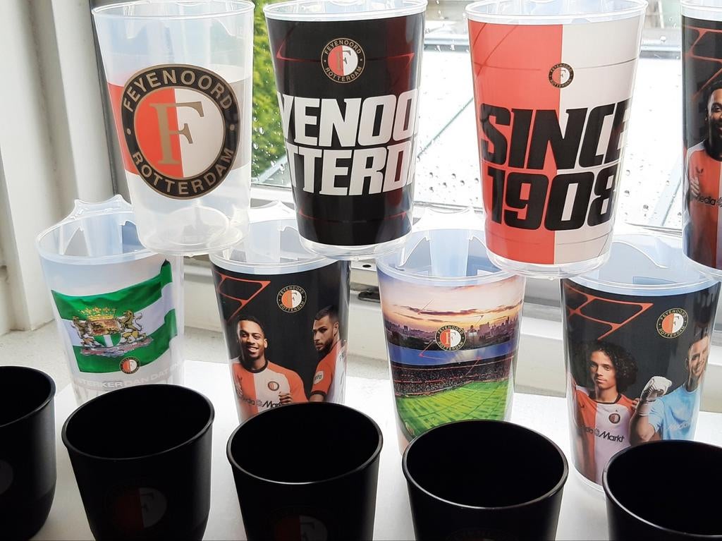 Drinkbekers Feyenoord, Ophalen of Verzenden, Nieuw, Feyenoord