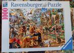 Legpuzzel Ravensburger – 1000 stukjes – Chaos in de galerie, Ophalen of Verzenden, 500 t/m 1500 stukjes, Zo goed als nieuw, Legpuzzel