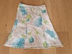 Beige, blauw, groene zijde zee-rok 40., Kleding | Dames, Rokken, Maat 38/40 (M), Tuzzi, Beige, Ophalen of Verzenden