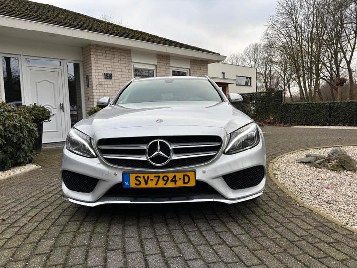 Mercedes-Benz C-Klasse C180 156pk 9G-TRONIC 2018 Grijs, Auto's, Mercedes-Benz, Particulier, C-Klasse, ABS, Achteruitrijcamera