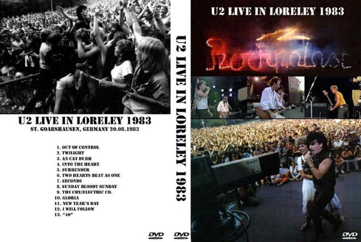 U2 at Loreley 1983, Cd's en Dvd's, Dvd's | Muziek en Concerten, Muziek en Concerten, Alle leeftijden, Verzenden