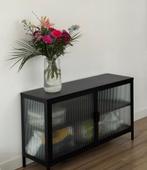 Glazen Vitrinekast - Ribbed glass cabinet from Wehkamp, Huis en Inrichting, Ophalen, 50 tot 100 cm, Minder dan 100 cm, 25 tot 50 cm
