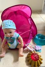 Baby Born jongen met accessoires, Kinderen en Baby's, Speelgoed | Poppen, Gebruikt, Ophalen of Verzenden, Babypop