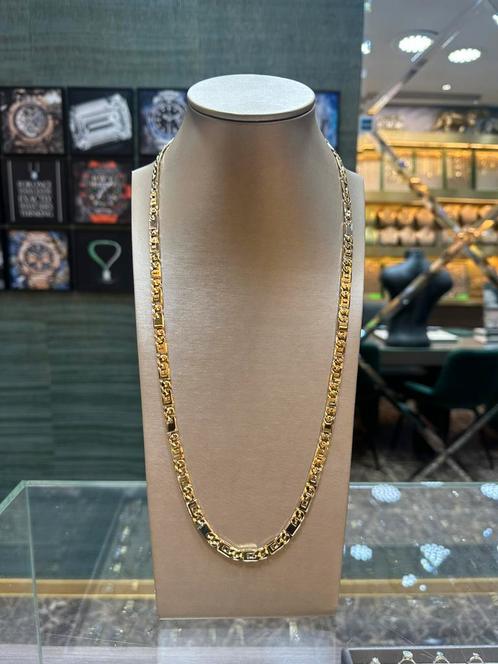 18KT Goud - 65 Gram - Ketting - ROLLIE, Sieraden, Tassen en Uiterlijk, Kettingen, Nieuw, Goud, Ophalen