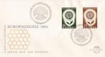 Nederland FDC E67 – Europa/CEPT – NVPH 827-828, Verzenden, Onbeschreven, Nederland