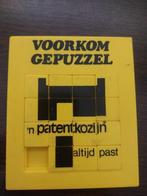 schuifpuzzel Patentkozijn, Hobby en Vrije tijd, Denksport en Puzzels, Verzenden, Minder dan 500 stukjes, Gebruikt, Overige typen