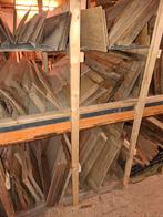 Grote voorraad eiken planken en balken, Ophalen