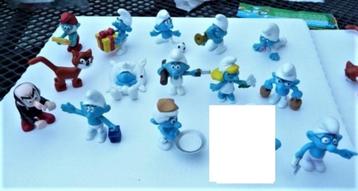 14 SMURFJES VAN AH ALS NIEUW SUPERMARKTACTIE VINTAGE beschikbaar voor biedingen