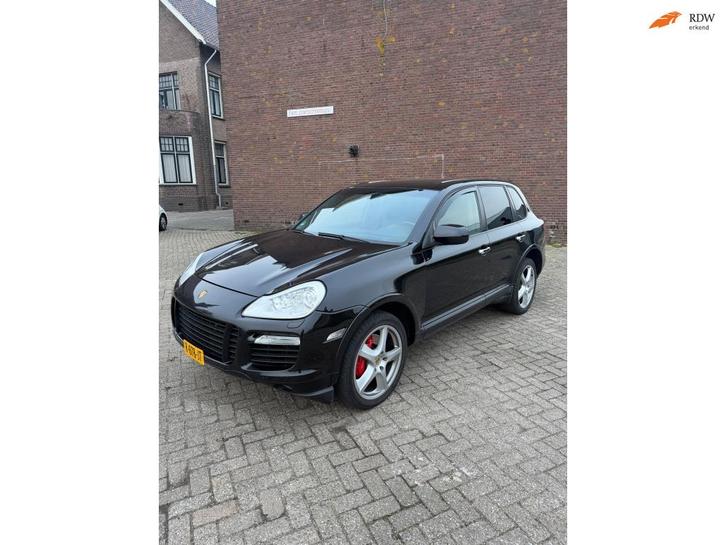 Porsche Cayenne 4.8 Turbo, Auto's, Porsche, Bedrijf, Te koop, Cayenne, 4x4, Lederen bekleding, Startonderbreker, LPG, Euro 4, G