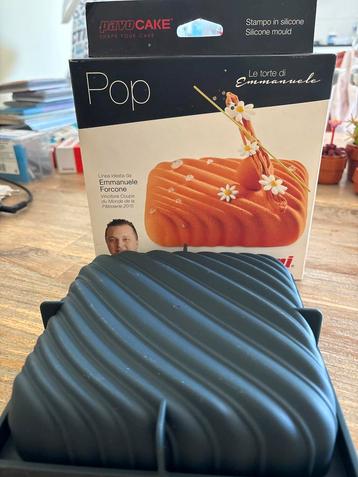 Pavoni 3D Taartvorm Pop - Nieuw in Doos beschikbaar voor biedingen