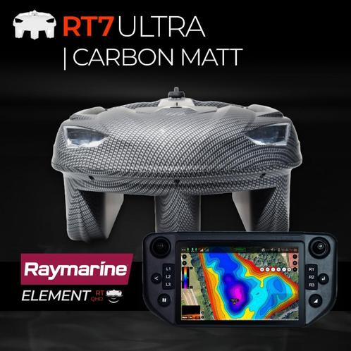 Carplounge RT7 | Voerboot Set | Raymarine Element | GPS, Watersport en Boten, Hengelsport | Karpervissen, Nieuw, Complete set