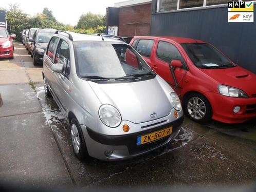 Daewoo Matiz 1.0 Style st bekr elek pak nap apk, Auto's, Daewoo, Te koop, Matiz, Airbags, Alarm, Centrale vergrendeling, Dakrails