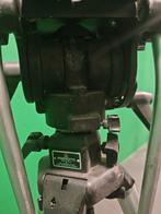 Manfrotto Vintage Video Statief - Professioneel, Gebruikt, 175 cm of meer, Met balhoofd, Ophalen of Verzenden