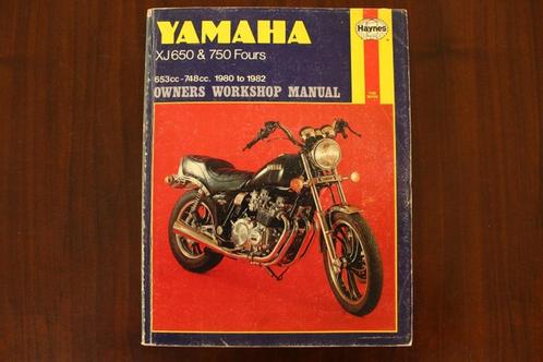 Yamaha XJ650 & 750 fours 1980- 1982 werkplaatsboek manual, Motoren, Handleidingen en Instructieboekjes, Yamaha, Ophalen of Verzenden