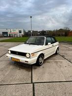 Volkswagen Golf 1.8 Cabriolet Wit, Auto's, Voorwielaandrijving, Zwart, 4 cilinders, Cabriolet