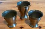 Drie antieke bekers, Antiek en Kunst, Curiosa en Brocante, Ophalen of Verzenden