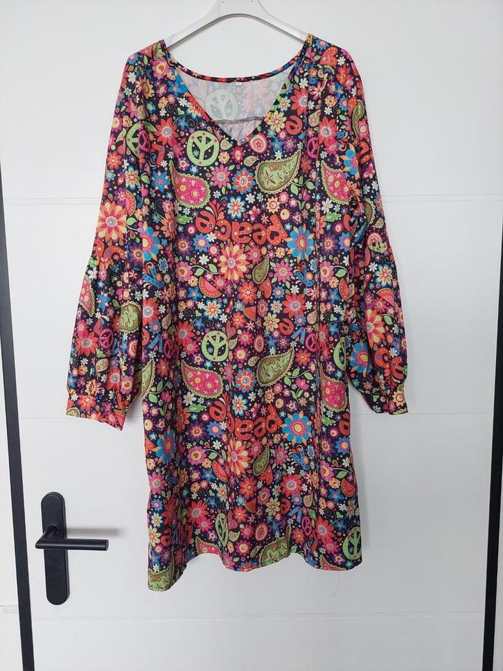 Tuniek maat 42 / 44, Kleding | Dames, Blouses en Tunieken, Zo goed als nieuw, Maat 42/44 (L), Roze, Ophalen of Verzenden