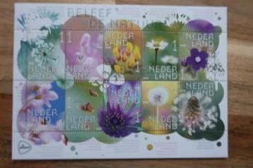 Beleef de Natuur 3632-3641 uit 2018 postfris Veldbloemen beschikbaar voor biedingen