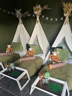 Complete Set voor Tipi Tent Slaapfeestjes Alles ter Overname, Hobby en Vrije tijd, Feestartikelen, Ophalen, Zo goed als nieuw