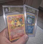 Pokemon Charizard & Blastoise Celebration Beckett 9.5, Hobby en Vrije tijd, Verzamelkaartspellen | Pokémon, Ophalen of Verzenden