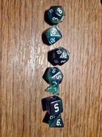 Blauwgroene dobbelstenen set, Hobby en Vrije tijd, Gezelschapsspellen | Bordspellen, Een of twee spelers, Ophalen of Verzenden