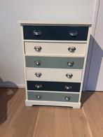 Ladekastje met 6 lades - Opknapper, Huis en Inrichting, Ophalen, Minder dan 50 cm, Gebruikt, 5 laden of meer