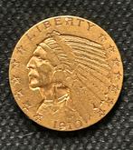 1910 Gouden 5 Dollar Indian Head, Ophalen of Verzenden, Noord-Amerika, Losse munt, Goud