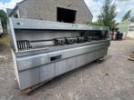 Kiremko electrische bakwand 5 pots - 12 mandjes., Zakelijke goederen, Horeca | Keukenapparatuur, Ophalen, Gebruikt, Fornuis, Frituur en Grillen