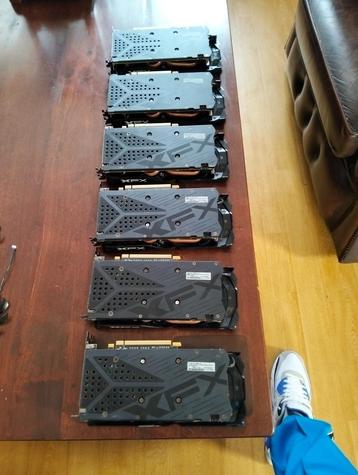 Te koop 3x XFX RX 470 RS Black Edition beschikbaar voor biedingen