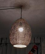 Set van 2 koperen hanglampen, Huis en Inrichting, Lampen | Hanglampen, Ophalen, Zo goed als nieuw, Overige materialen