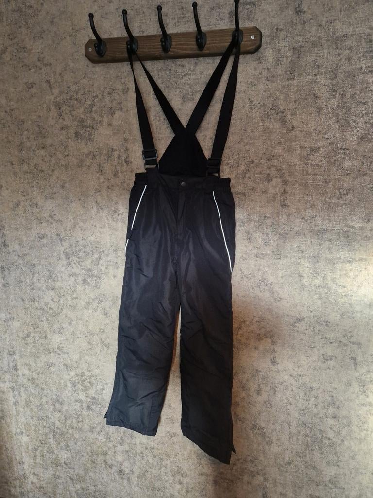 Zwarte skibroek, maat 146/152, Ophalen of Verzenden, 100 tot 140 cm, Kleding, Overige merken