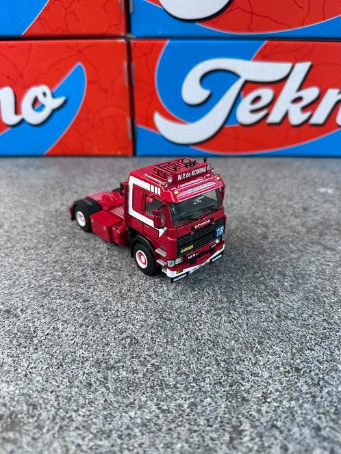 WSI Scania 143M W.P. de Koning Heukelum, Hobby en Vrije tijd, Modelauto's | 1:50, Nieuw, Bus of Vrachtwagen, Tekno, Ophalen of Verzenden