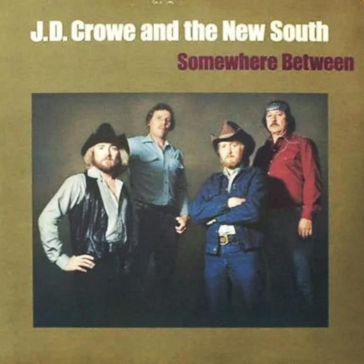 LP J.D. Crowe & New South (+K.Whitley) - Somewhere between, Cd's en Dvd's, Vinyl | Wereldmuziek, Gebruikt, Europees, 12 inch, Ophalen